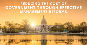 Citizens Against Government Waste Releases Issue Brief On Reducing the Cost of Government