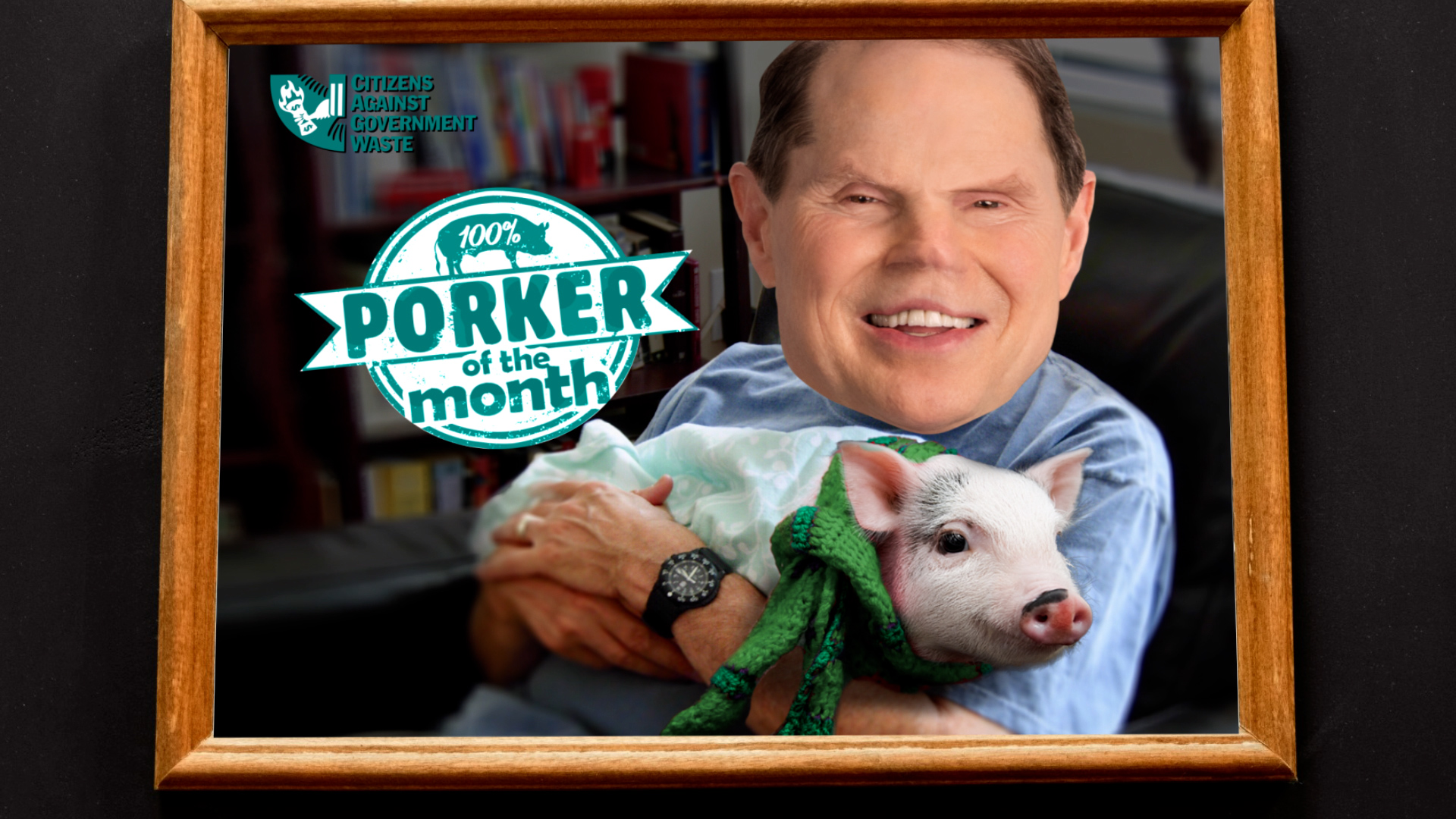 CAGW Names Senator Ron Wyden January 2023 Porker of the Month