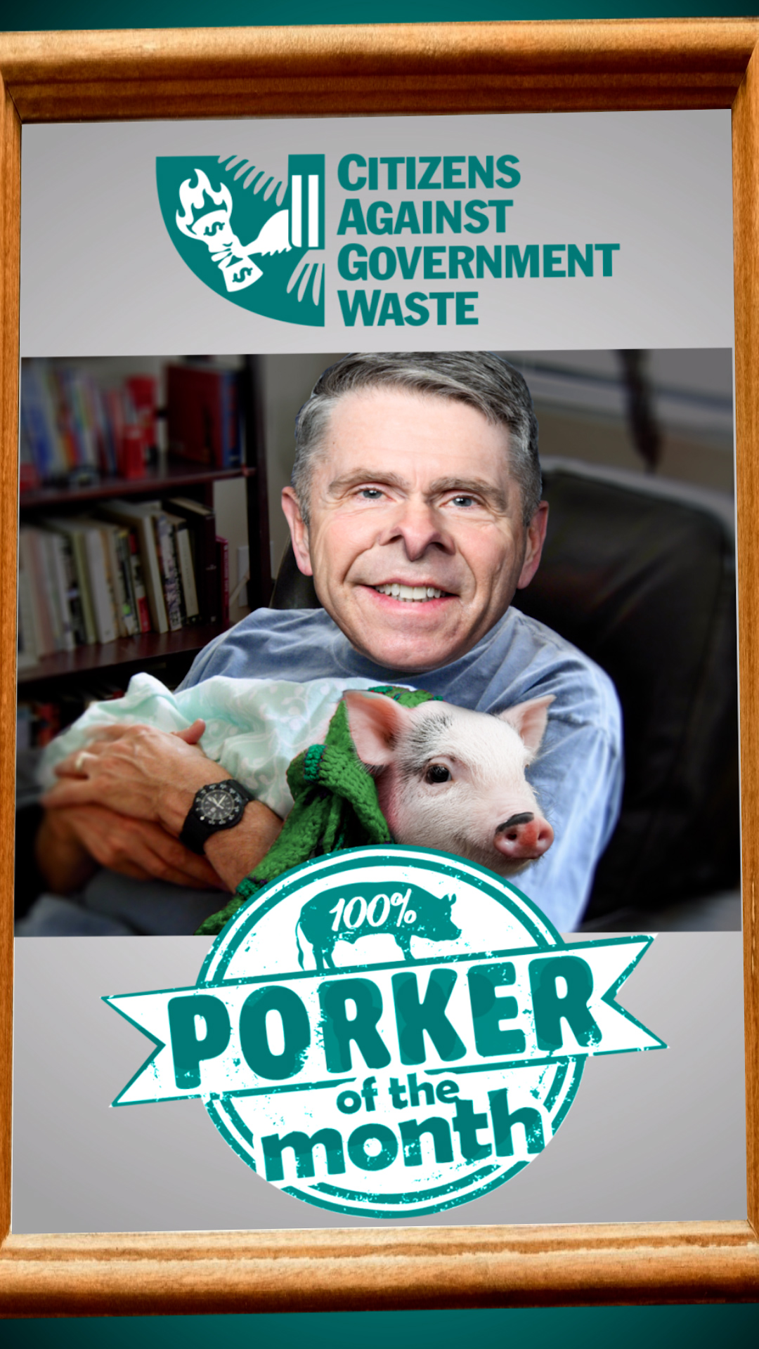 Citizens Against Government Waste Names Rep. Rob Wittman July 2023 Porker of the Month