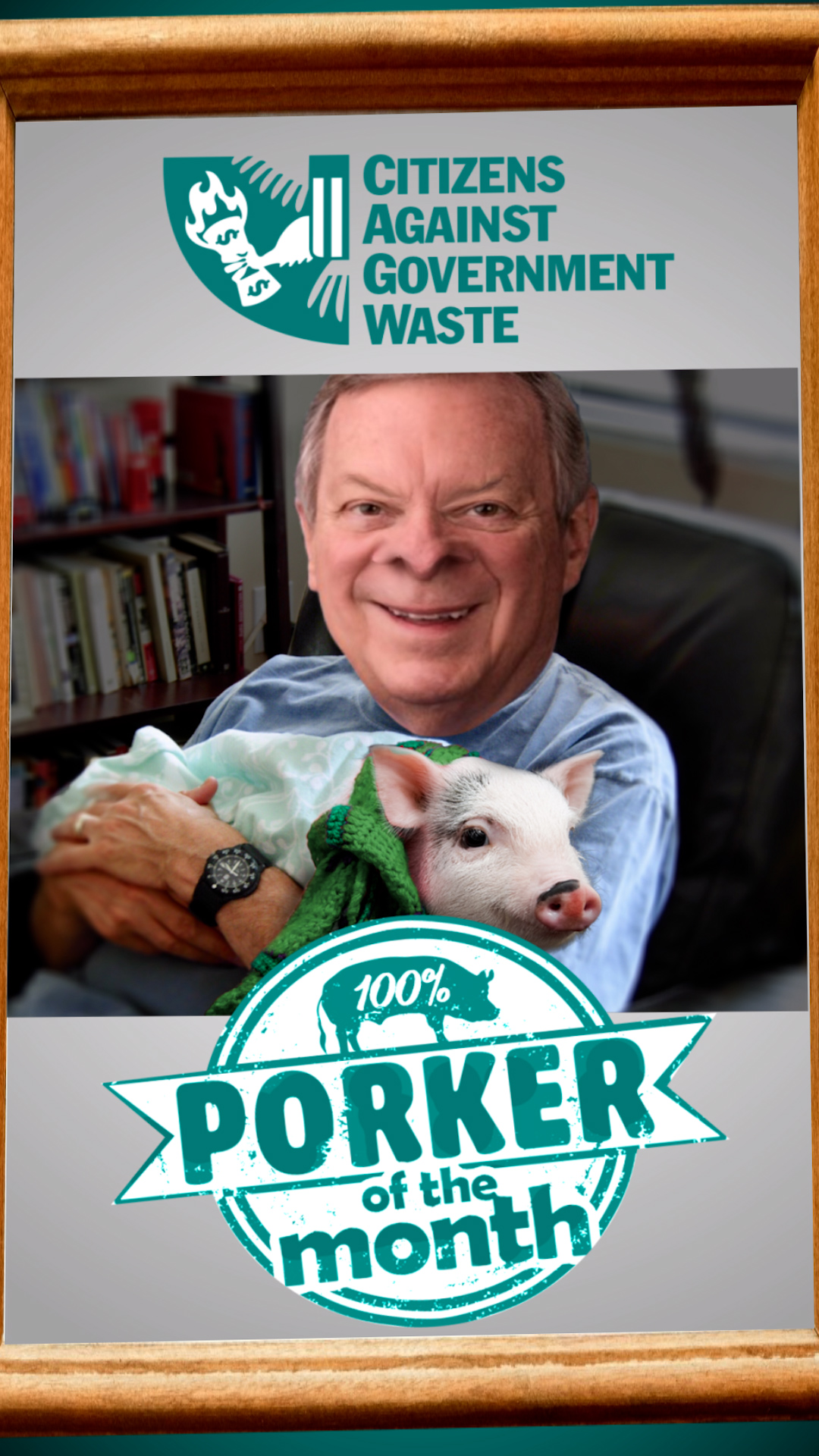 Citizens Against Government Waste Names Sen. Dick Durbin November 2023 Porker of the Month