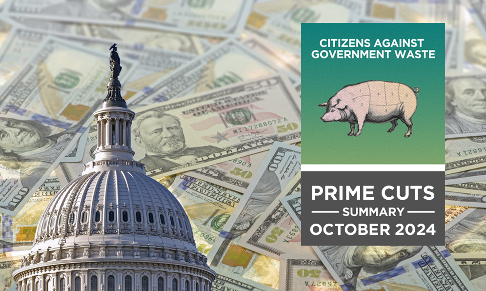 Citizens Against Government Waste Releases $5 Trillion in Prime Waste-Cutting Recommendations